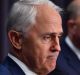 Prime Minister Malcolm Turnbull and Minister for Immigration Peter Dutton at a press conference in Canberra on Monday.