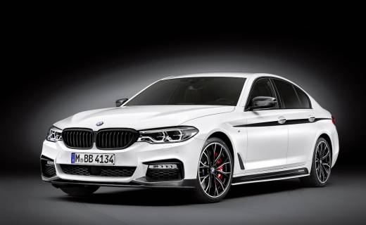 BMW 5 Series Shows Its Sporty Side With M Performance Accessories