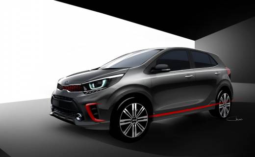 Kia Previews 2017 Picanto Design