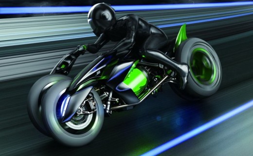 Kawasaki Unveils Three-Wheeled ‘J’ Motorcycle Concept In Tokyo