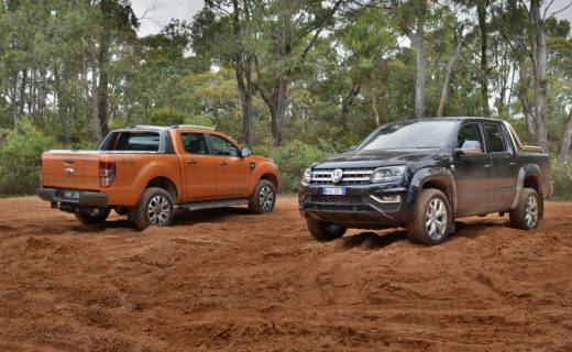 Top Ute War – Ford Ranger v Volkswagen Amarok V6 Comparison Test