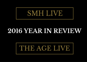 SMH & The Age Year in Review 2016