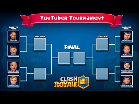 Clash Royale YouTuber Tournament  ♦ FULL VERSION ♦ EPIC Battles!