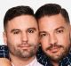 Chris and Grant, the gay couple on Seven's reality series Bride & Prejudice.