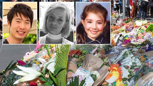 Bourke Street victims: Matthew Si, Jess Mudie and Thalia Makin.