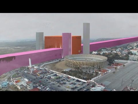 Mexican architects visualized Trump's proposed $25 billion wall