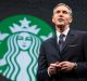 Chief executive Howard Schultz said Starbucks was developing plans to hire 10,000 refugees.