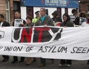 UNITY (union of asylum seekers) rally, Glasgow 7/10/06
