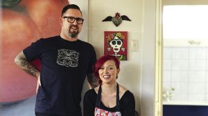 Otis and Sarah Frizzell used a crowdfunding strategist for their business. 