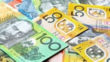 generic picture of Australian bank notes