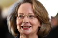 Chief Justice Susan Kiefel at a reception after being sworn in as Chief Justice of the High Court in Canberra on Monday.