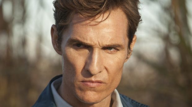 Use your words, Matthew: McConaughey in <i>True Detective</i>.