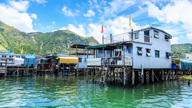 Tai O fishing village.