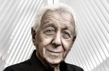 Frank Lowy in the Oculus, which officially opens on August 16.
