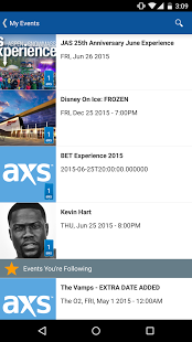   AXS Tickets, Concerts & Sports- screenshot thumbnail   