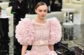 Lily-Rose Depp closes the Chanel SS17 show during Paris Fashion Week on January 24.