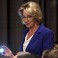 Senate committee approves DeVos nomination