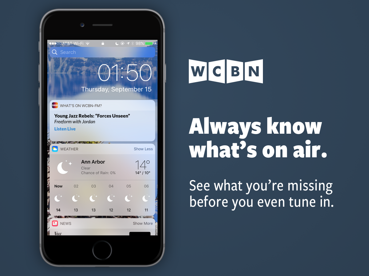 Always know what’s on air: see what you’re missing before you
even tune in.