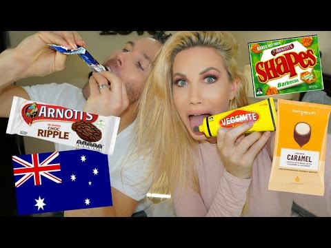 AMERICANS TRY AUSTRALIAN FOOD