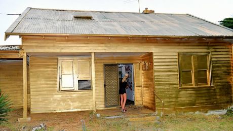 The 'gold house' on the corner of Greensborough Road and Torbay Street in Macleod.