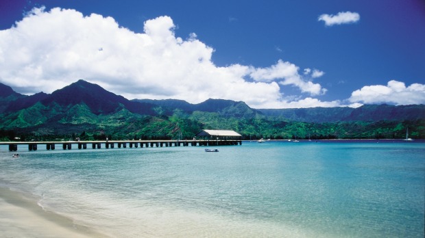 Kauai Hanalei Pier.