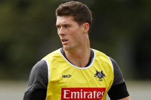 Revitalised: Collingwood defender Henry Schade.