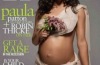 <i>Precious</i> actress Paula Patton went for ethereal bridal glamour in her pregnancy photoshoot for the May 2010 issue ...