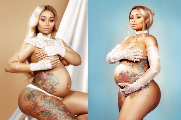 Blac Chyna wore a vintage Dior choker and lace gloves for the <i>Paper</i> shoot.