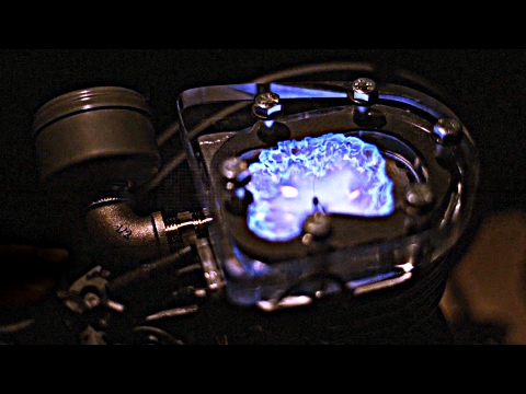 Seeing The Explosion Inside A Transparent Engine Shows You How Engines Work