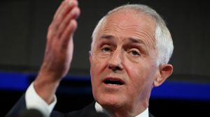 Prime Minister Malcolm Turnbull addresses the National Press Club of Australia in Canberra on Wednesday 1 February 2017. ...