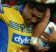 Suspended: Peni Terepo of the Eels.