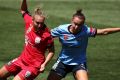 Shock defeat: Adelaide United surprise prior league leaders Sydney FC.