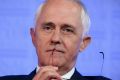 Prime Minister Malcolm Turnbull addresses the National Press Club on Wednesday.