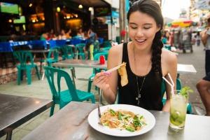 Fresh ingredients are key to Thai flavours.