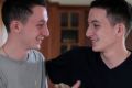 Domenic and Angelo Beretta chose the same subjects and got the same marks, except in economics.