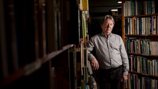 Simon Maddox, Owner of Beyond Q bookshop, at Curtin. Simon's business will be affected by the proposed redevelopment of ...