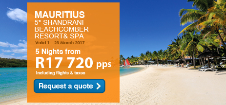 Mauritius: 5* Shandrani Beachcomber Resort & Spa - Last minute special