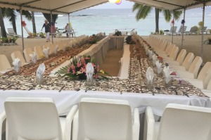 Vanessa, jilted bride left at altar in Rarotonga.