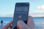 Pokemon Go players search for pocket monsters on Takapuna Beach in Auckland.