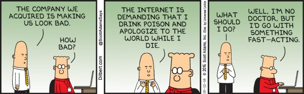 Dilbert. October 12.