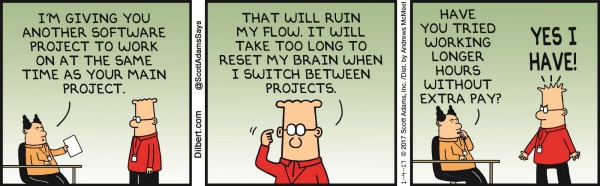 Dilbert, Thursday January 5th.