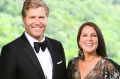 <i>I'm A Celebrity... Get Me Out Of Here</i> hosts Chris Brown and Julia Morris.