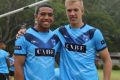 Familiar family names: Albert Hopoate and Ben Trbojevic have both showed plenty of promise for the NSWRL Pathways and ...