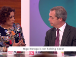 Loose Women viewers are angry Saira Khan wouldn’t let Nigel Farage speak