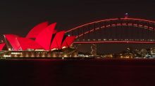 Sydney Opera House and Harbour Bridge for Chinese New Year
