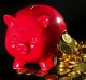 AFR SPECIAL REPORT Piggy bank with money pouring out of it. generic savings, superannuation, fees, banking. Thursday 10 ...