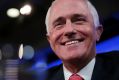CANBERRA, AUSTRALIA - FEBRUARY 01: Malcolm Turnbull prepares to deliver his National Press Club address on February 1, ...