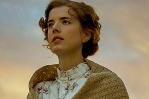 Agyness Deyn as Chris Guthrie in Terence Davies' Sunset Song.
