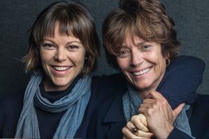 Matilda Brown, left, and Rachel Ward, the mother and daughter female leads in The Death and Life of Otto Bloom.