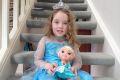 Call me Elsa: Alafair Korohina Wall, 4, is all about Elsa and Frozen.